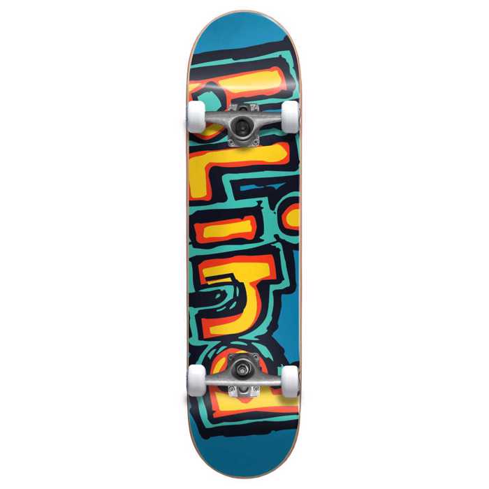 BLIND Matte Og Logo FP Bright Complete Skateboard 7.75'' - Red/Teal